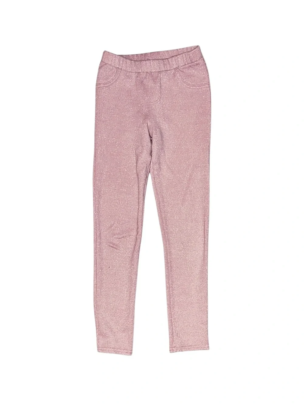 CARTER'S Girl's Pink Sparkly Leggings Size 7